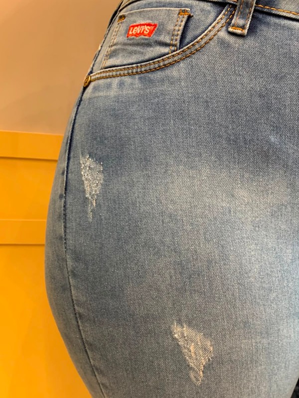 Calça jeans premium skinny feminina