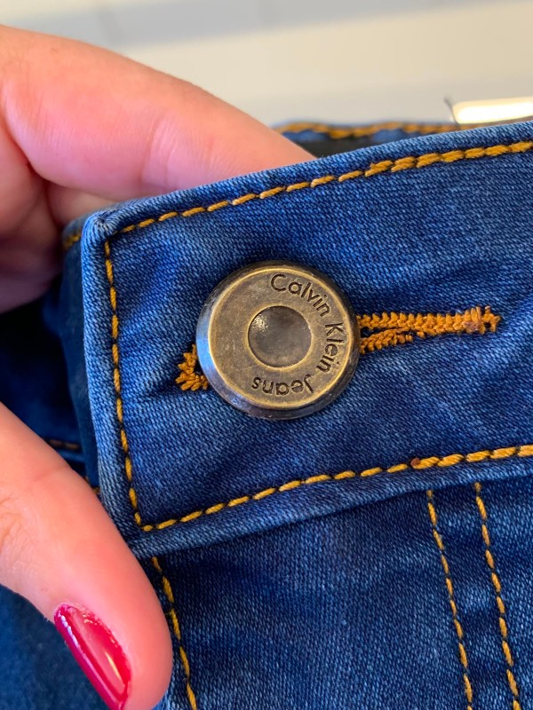 Calça jeans premium reta feminina